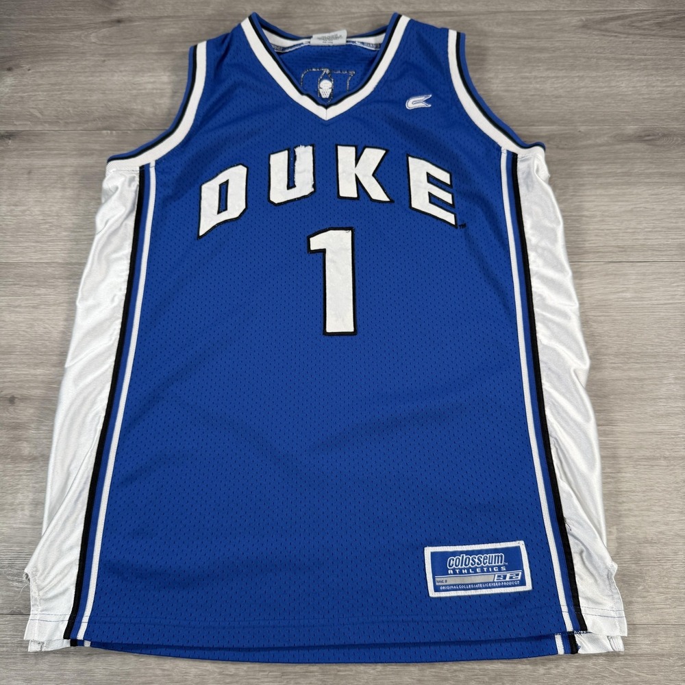 Duke Blue Devils Basketball Jersey Mens Large Blue NCAA Colosseum Athletics 1